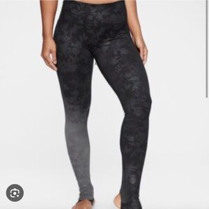 Athleta powervita barre stirrup tights